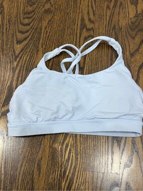 lululemon energy bra athletica Light Blue Strappy Sports Bra
